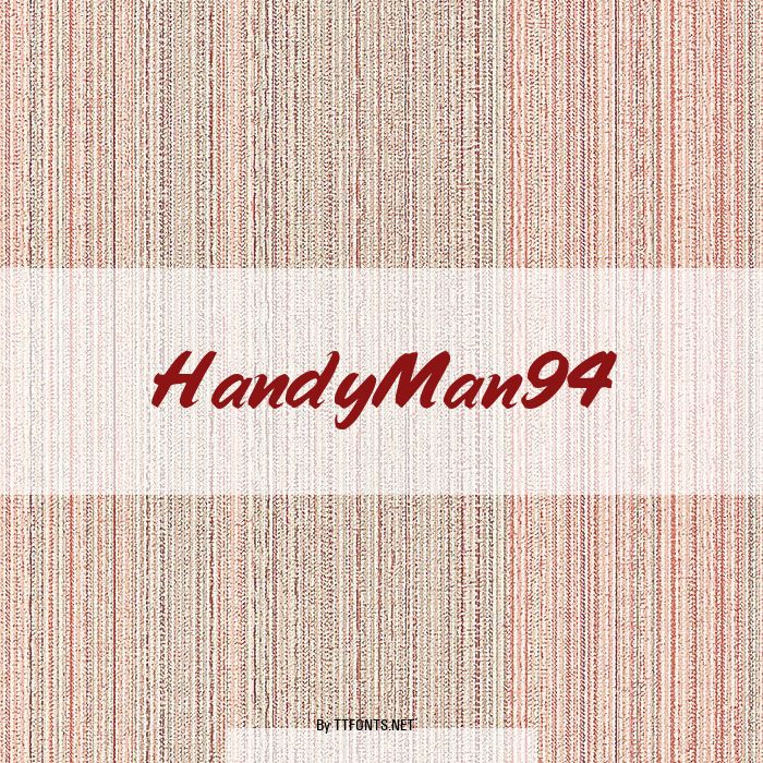 HandyMan94 example